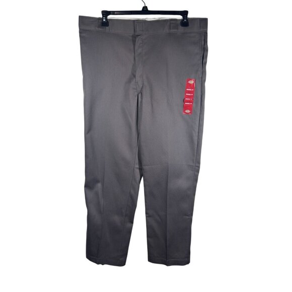 Dickies 874 Flex‎ Men's Original Fit Work Pants 40x32 Gray Durable & Comfortable - Picture 1 of 11